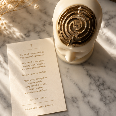 The Spiral Candle Bronze