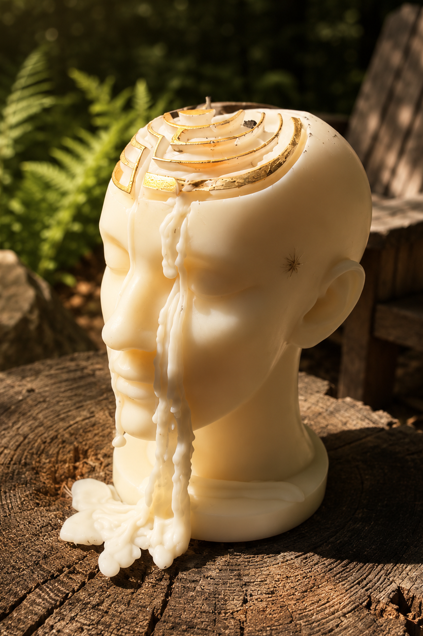 The Spiral Candle Gold