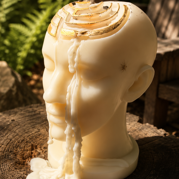 The Spiral Candle Gold