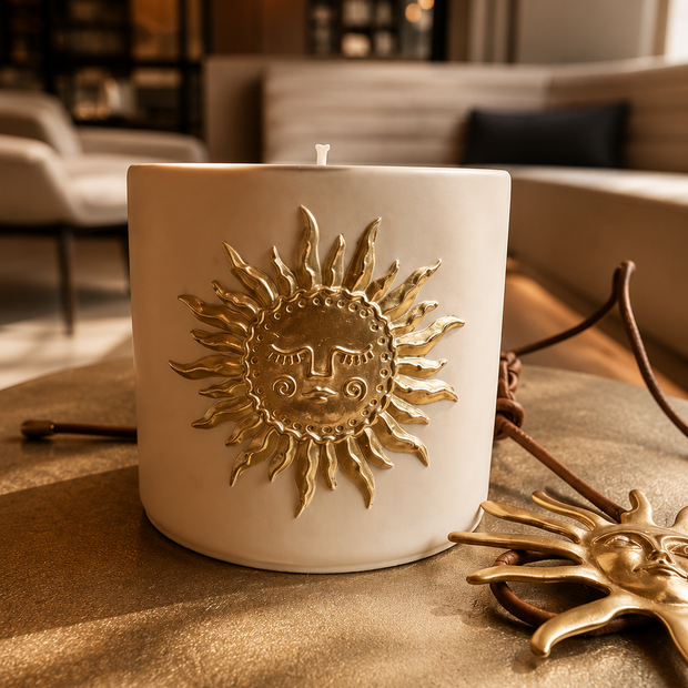 Here Comes the Sun Candle