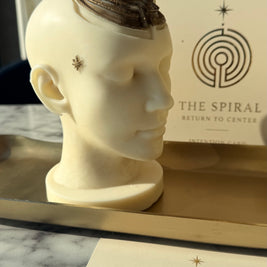 The Spiral Candle Bronze