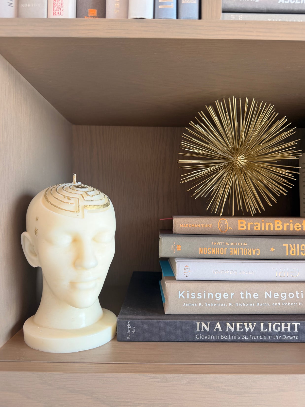 The Spiral Candle Gold